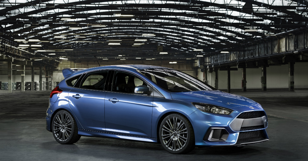 2016 Blue Ford Focus RS