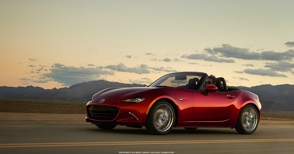 2016 Soul Red Mazda MX-5 Miata