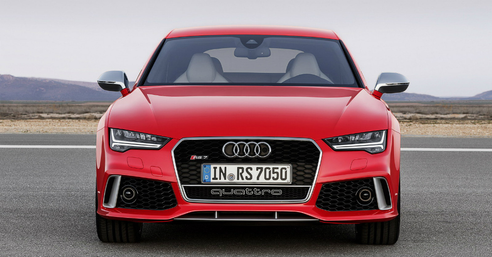 2016 REd Audi RS 7