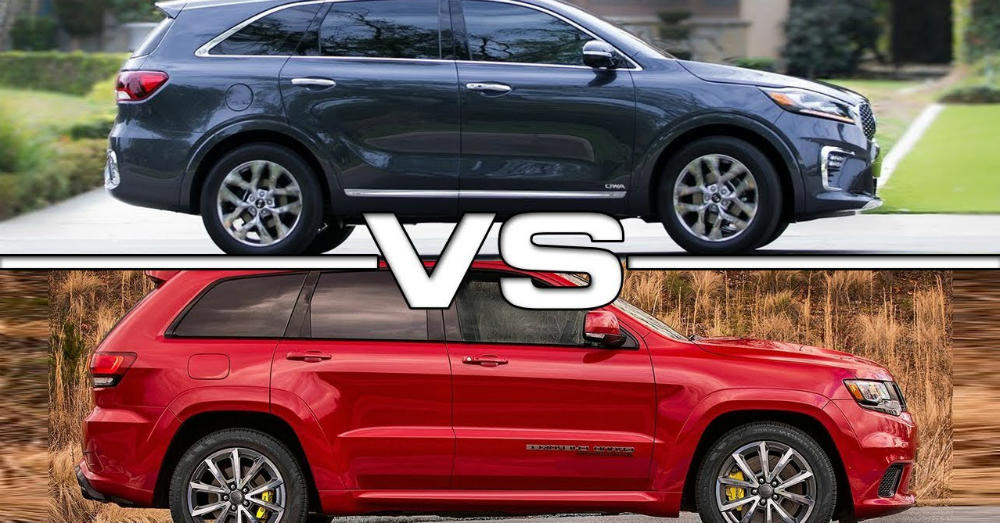 A Versatile Comparison of the Kia Sorento and Jeep Grand Cherokee