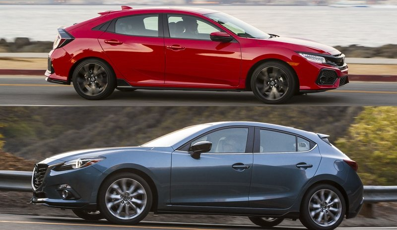 Honda Civic and Mazda3: A Pair of Hatchback for You