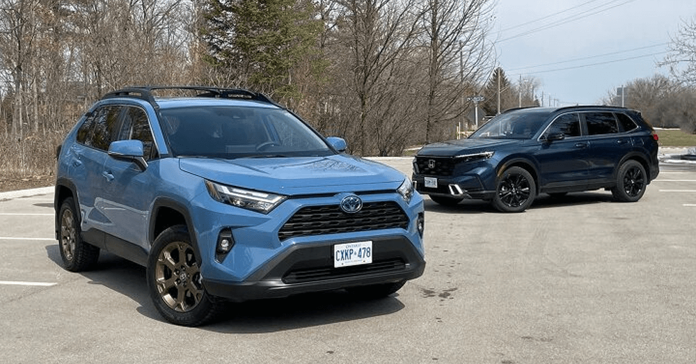 Comparing Two Compact SUVs 2024 Toyota RAV4 vs Honda CR-V