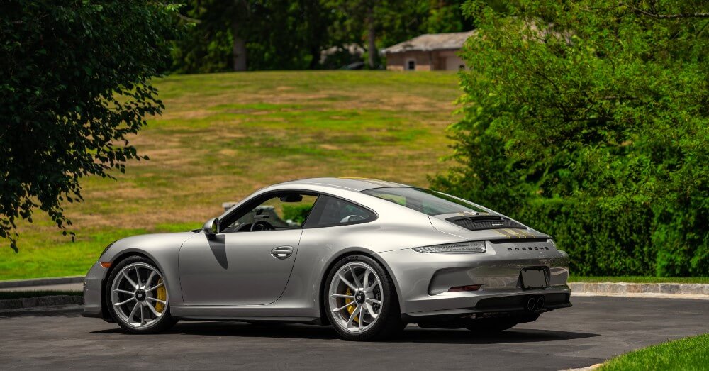 Gray Porsche